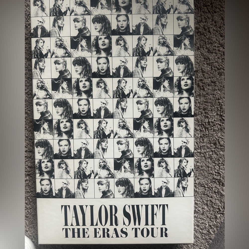 Taylor Swift Black and White Poster